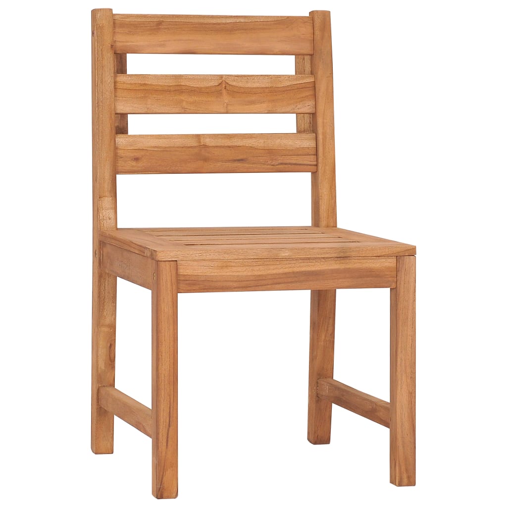 vidaXL Tuinstoelen 8 st massief teakhout - Aashly