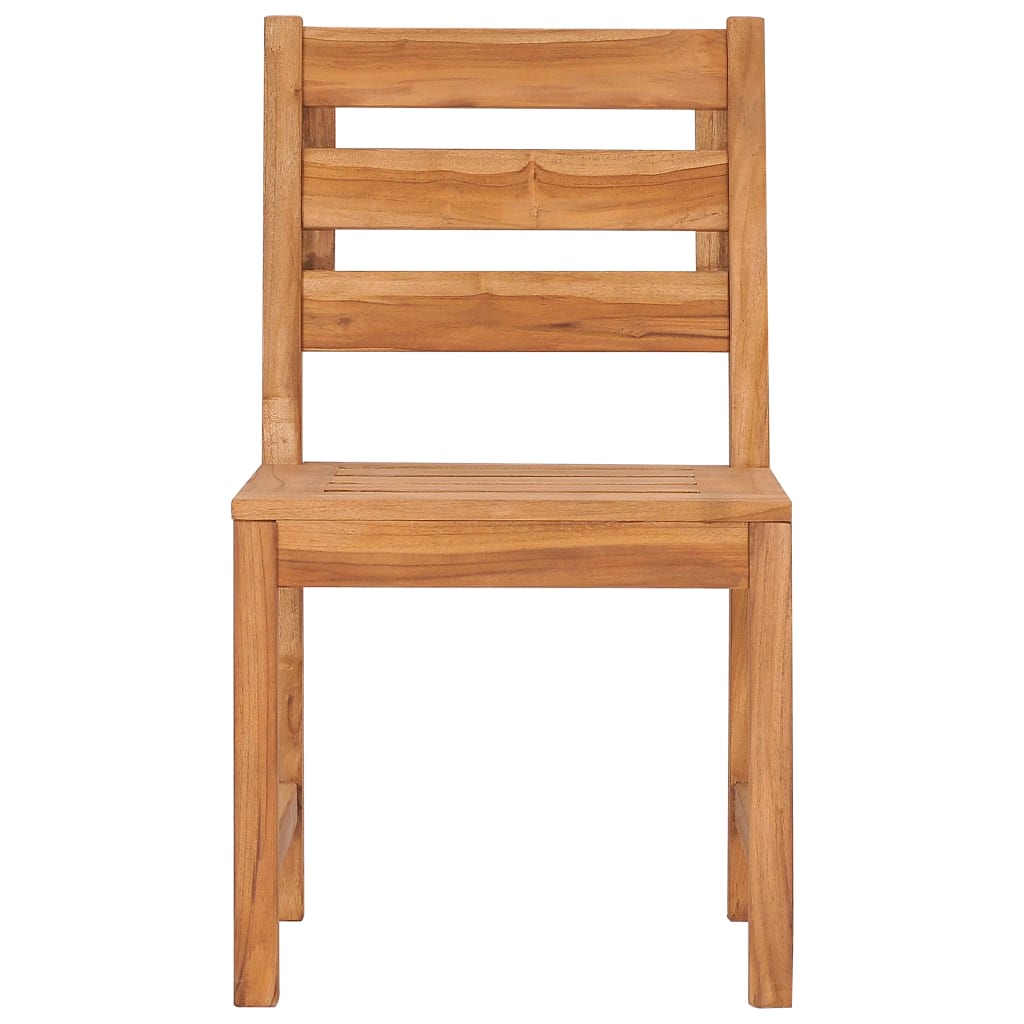 vidaXL Tuinstoelen 8 st massief teakhout - Aashly