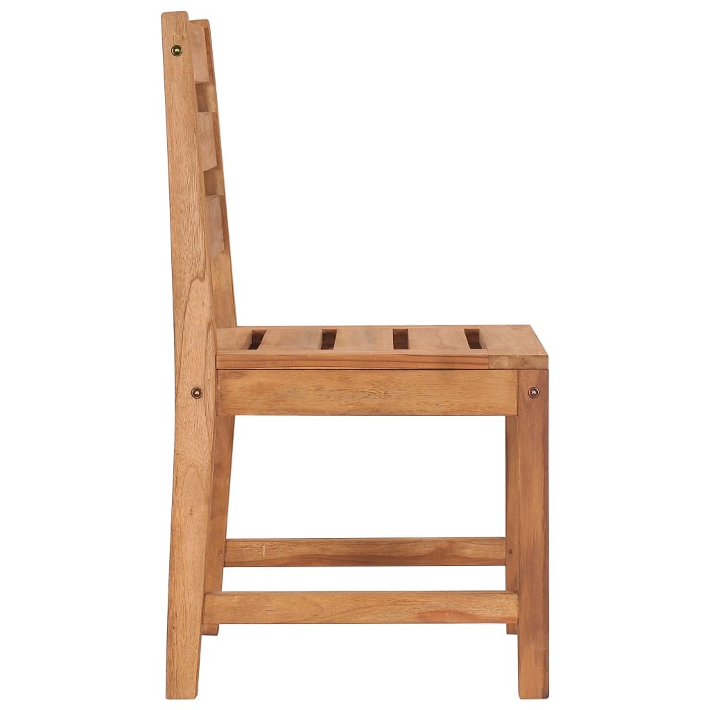 vidaXL Tuinstoelen 8 st massief teakhout - Aashly