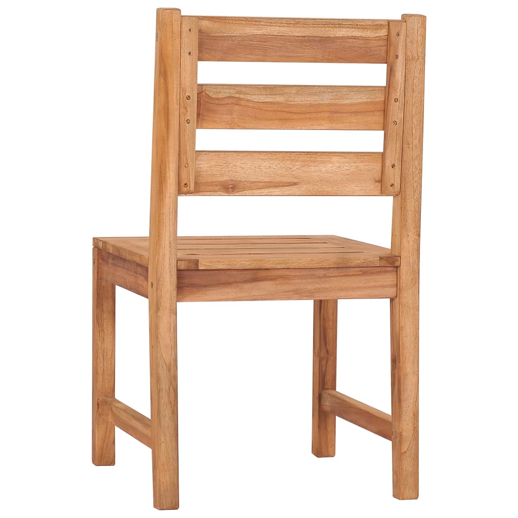 vidaXL Tuinstoelen 8 st massief teakhout - Aashly