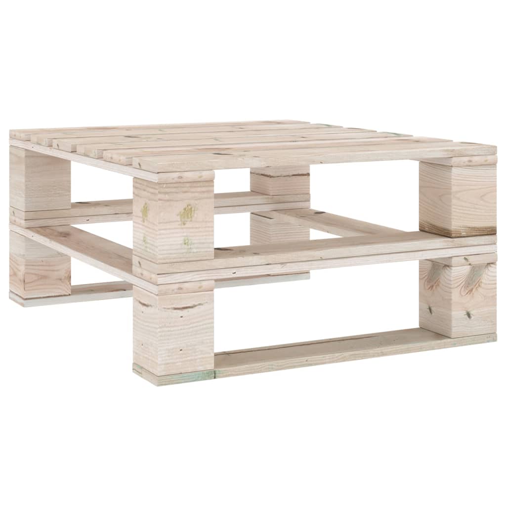 vidaXL Tuintafel pallet geïmpregneerd grenenhout