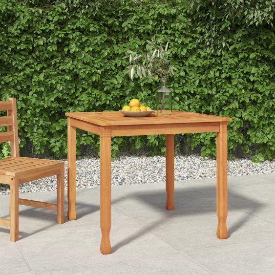 vidaXL Garden Table 150x90x75 cm Solid Teak Wood