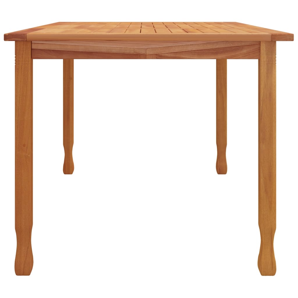 vidaXL Garden Table 150x90x75 cm Solid Teak Wood