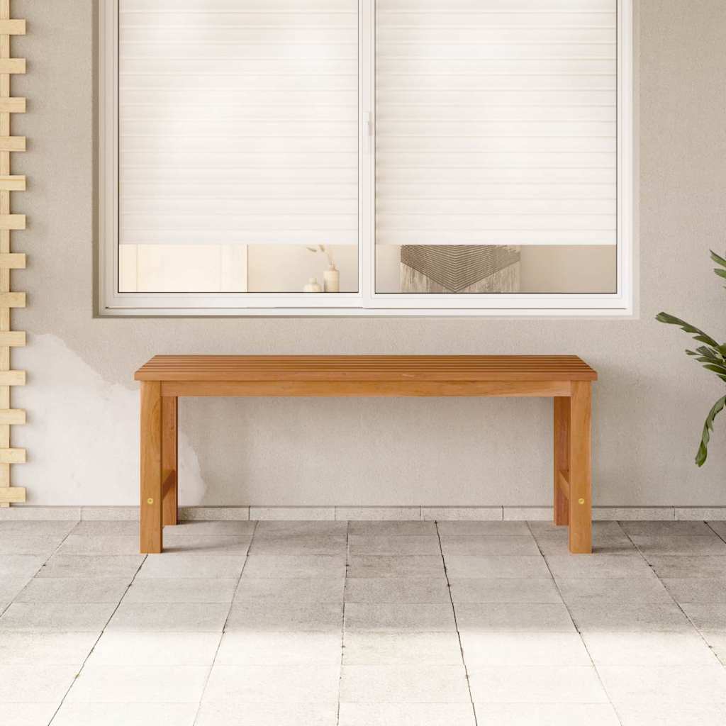 vidaXL Tuinbank 114 cm massief teakhout - Aashly