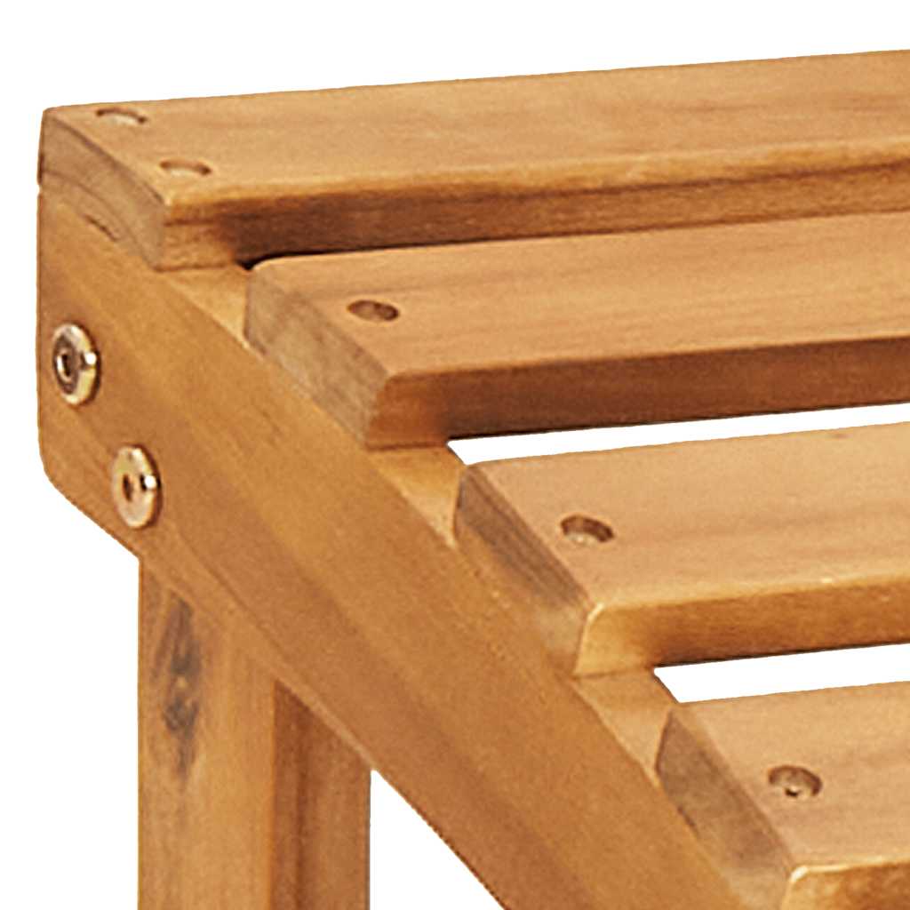 vidaXL Adirondack tuinstoel met voetensteun massief acaciahout - Aashly
