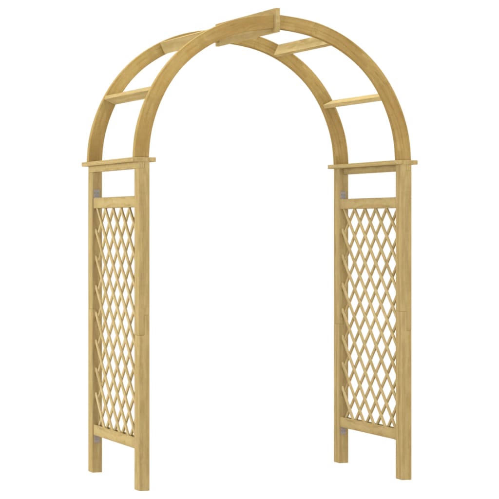 vidaXL Boog met latwerk 141x97x243 cm geïmpregneerd massief grenenhout - Aashly