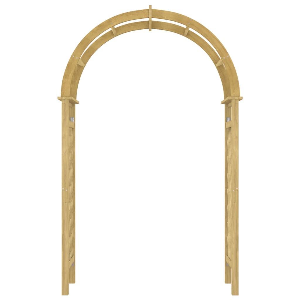 vidaXL Boog met latwerk 141x97x243 cm geïmpregneerd massief grenenhout - Aashly