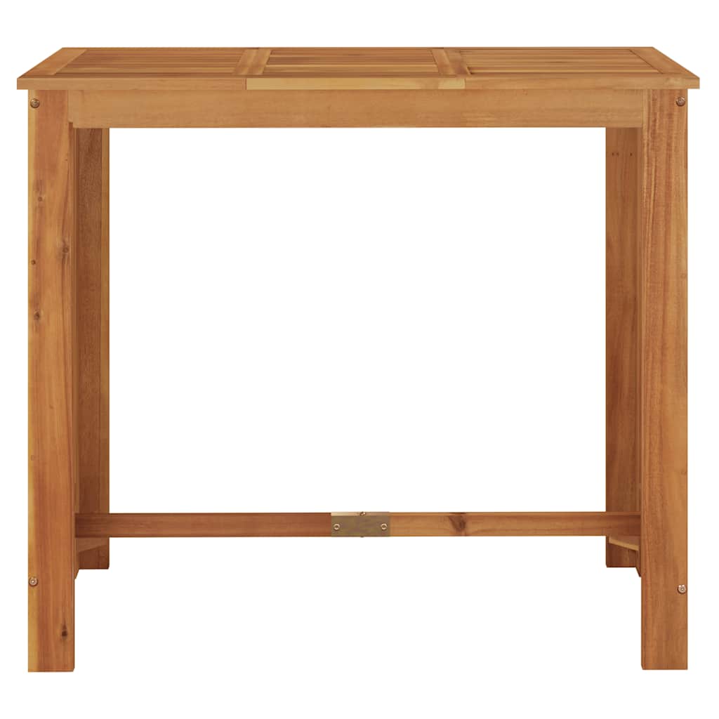 vidaXL Tuinbartafel 120x60x105 cm massief acaciahout - Aashly