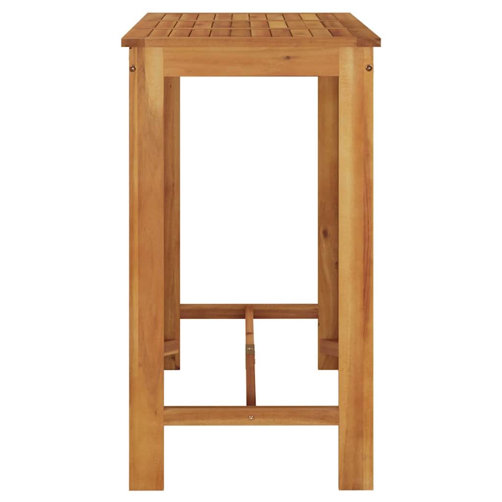 vidaXL Tuinbartafel 120x60x105 cm massief acaciahout - Aashly