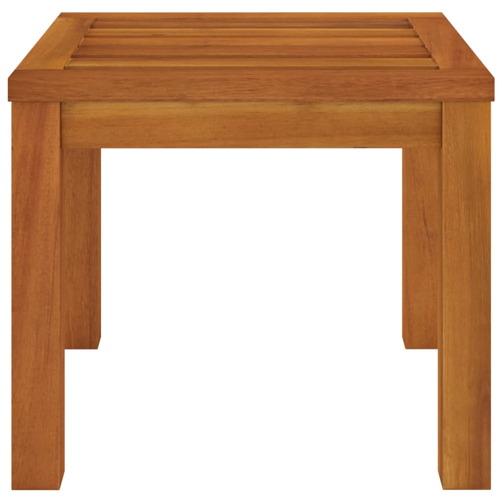 vidaXL Tuinkrukjes 2 st met kussens 40x40x42 cm massief acaciahout - Aashly