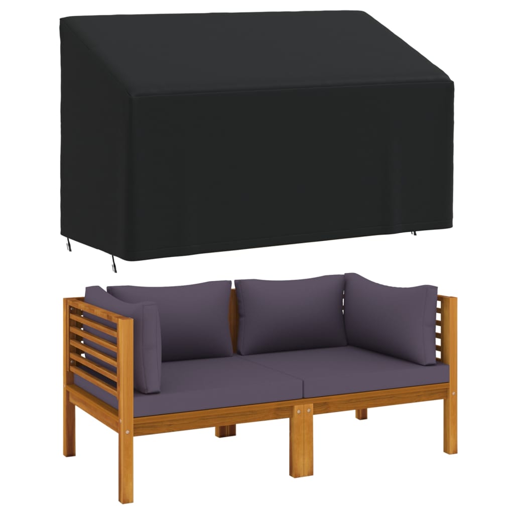 vidaXL Tuinhoes 3-zitsbank 420D 165x70x65/94 cm oxford stof