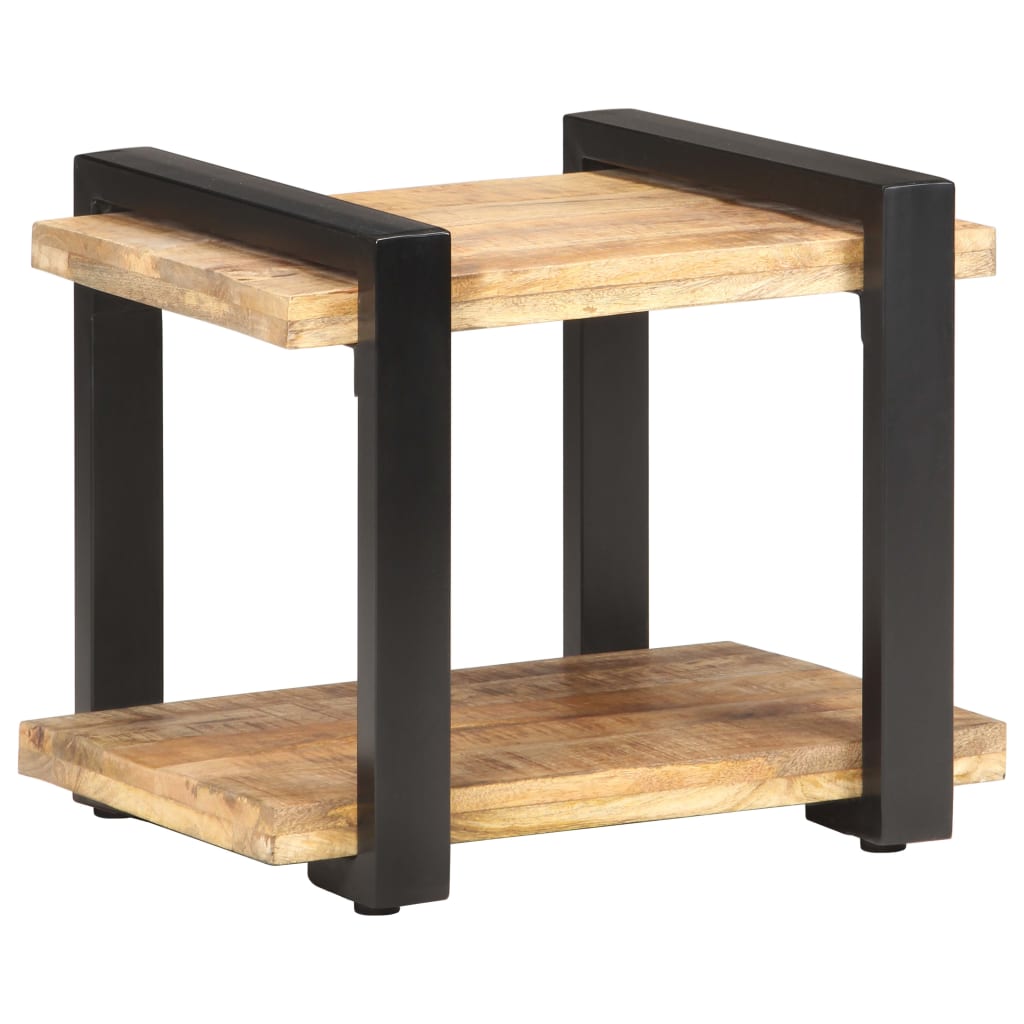 vidaXL Nachtkastje 50x40x40 cm massief acaciahout - Aashly