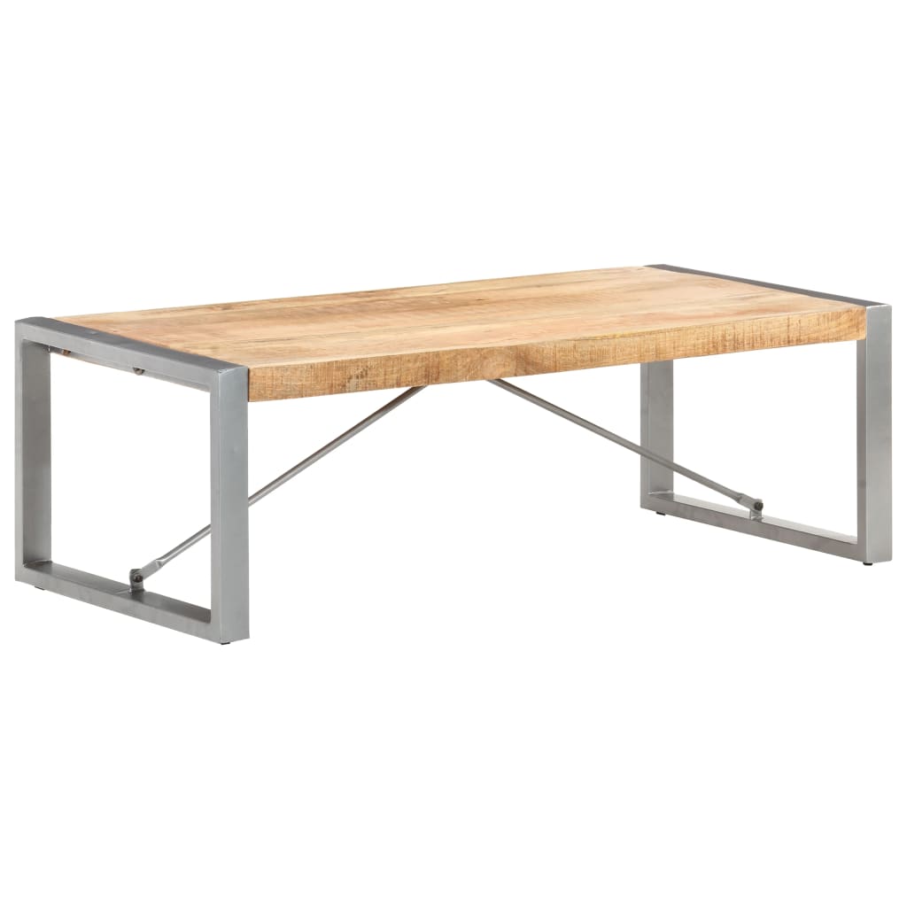 vidaXL Salontafel 120x60x40 cm massief hout