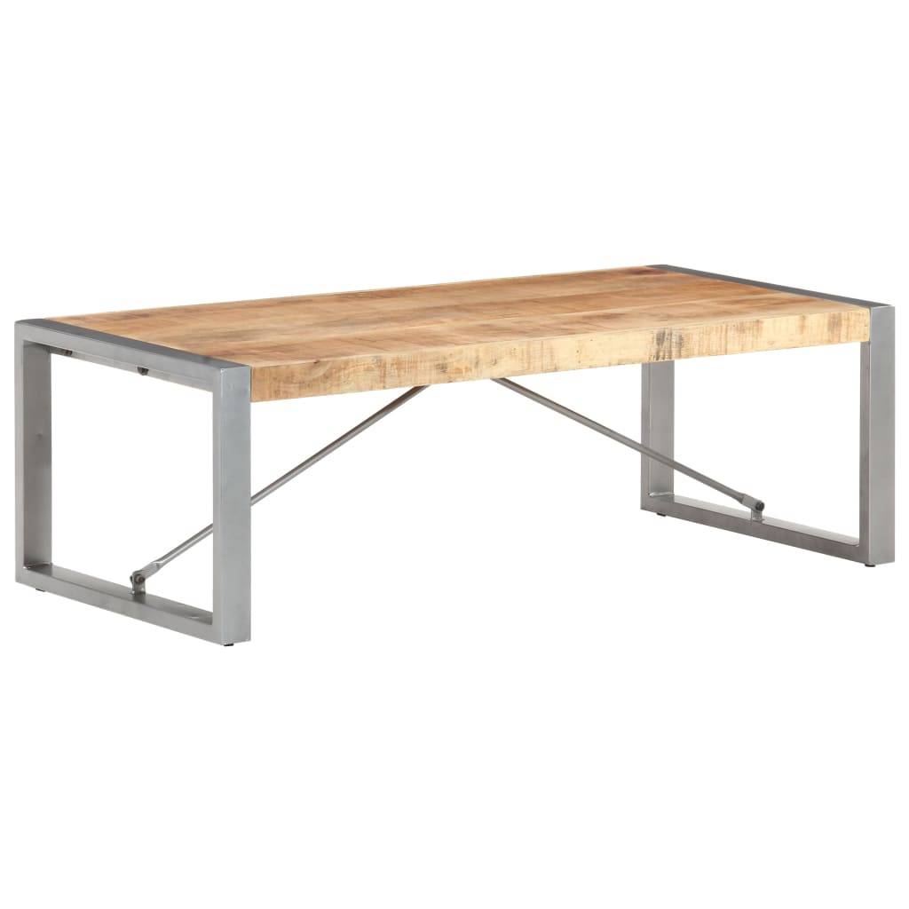 vidaXL Salontafel 120x60x40 cm massief hout