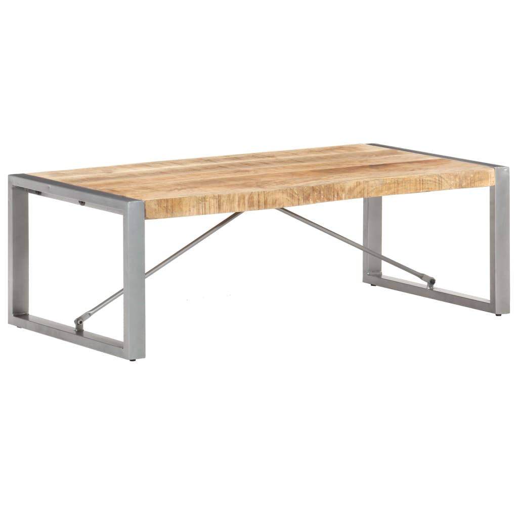 vidaXL Salontafel 120x60x40 cm massief hout