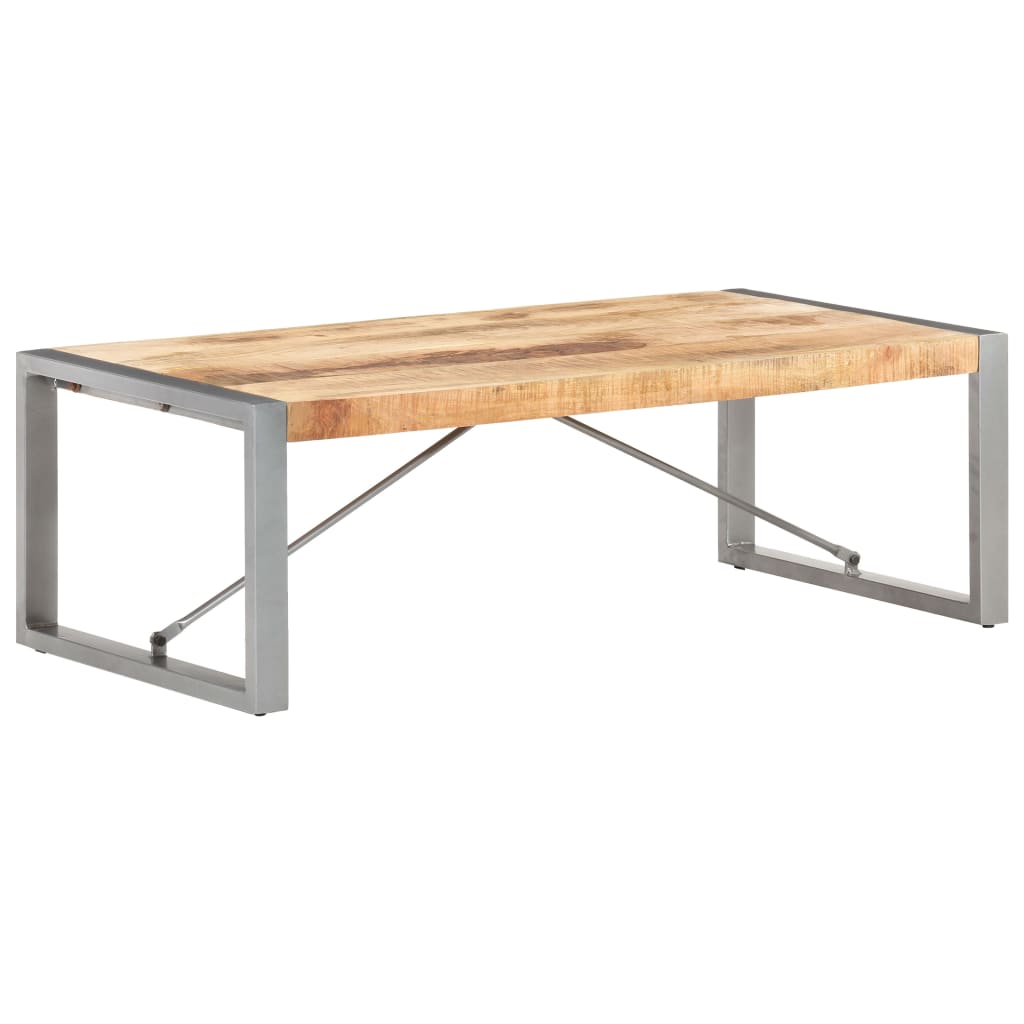 vidaXL Salontafel 120x60x40 cm massief hout