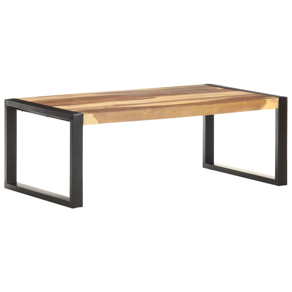 vidaXL Salontafel 110x60x40 cm ruw mangohout
