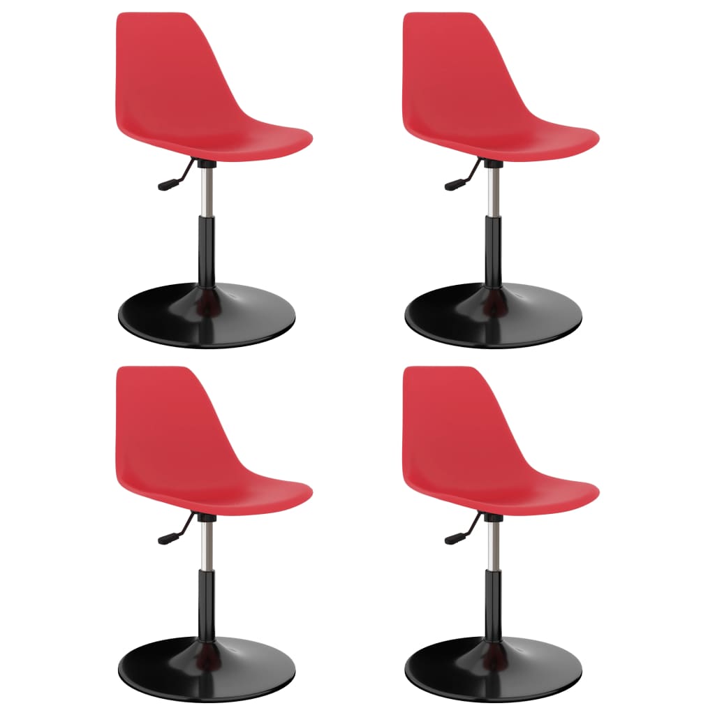 vidaXL Dining Chairs 2 pcs Swivel PP Blue