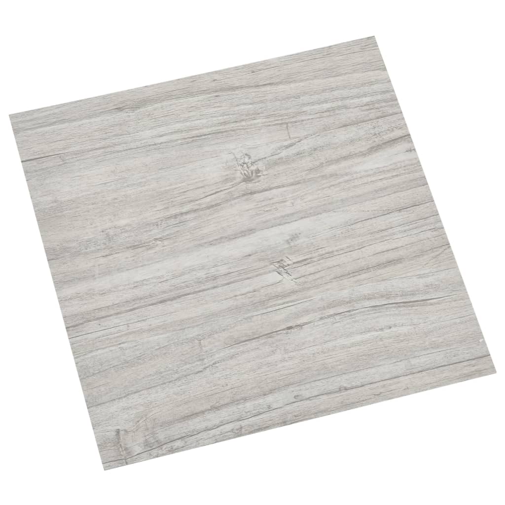 vidaXL Self-adhesive Floor Planks 5.11 m² PVC Monochrome Pattern