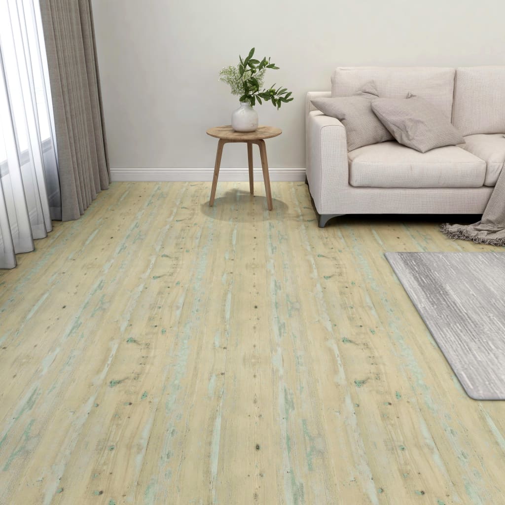 vidaXL Self-adhesive Floor Planks 5.11 m² PVC Monochrome Pattern