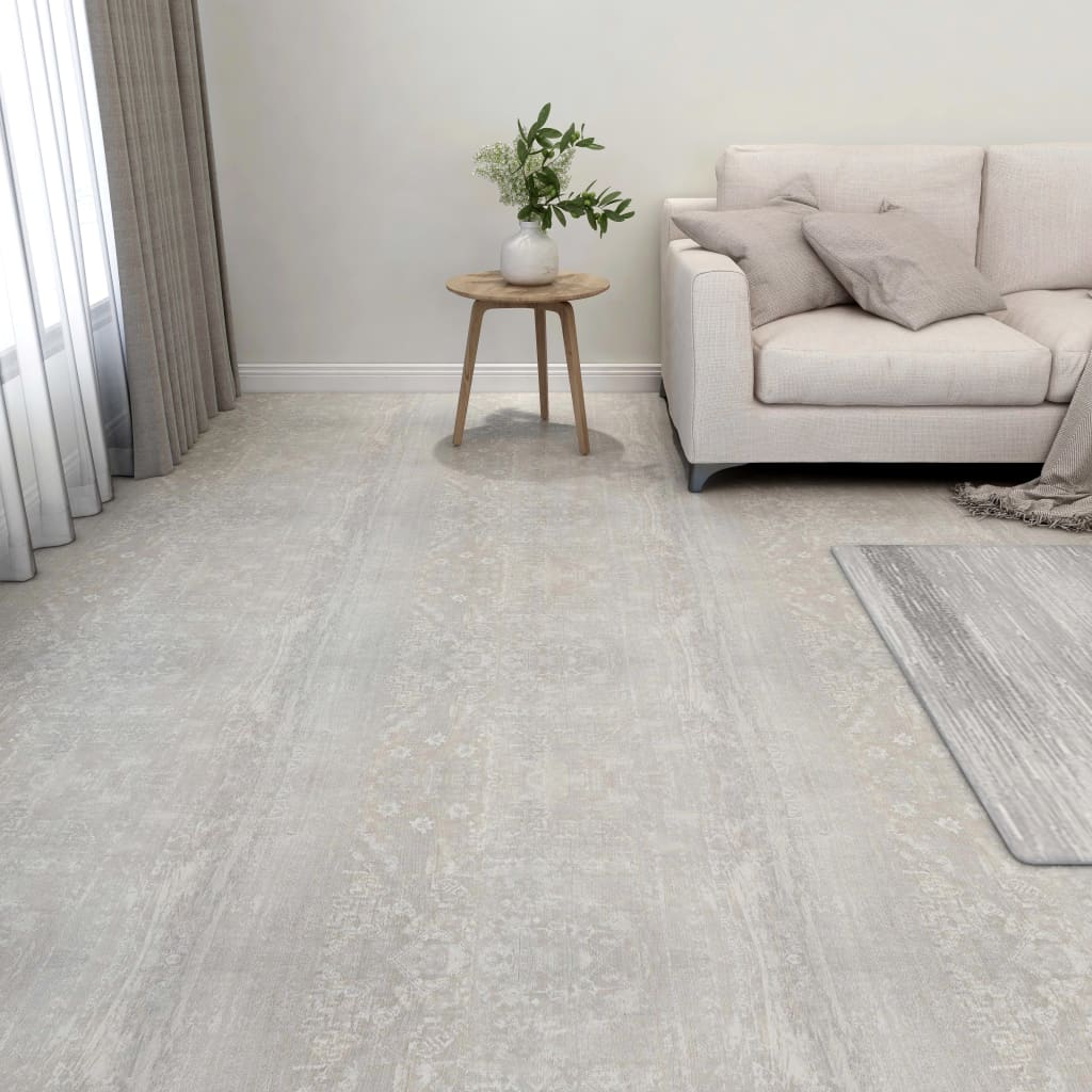vidaXL Self-adhesive Floor Planks 5.11 m² PVC Monochrome Pattern