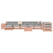vidaXL 10-piece lounge set solid Douglas fir wood