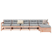 vidaXL 6-piece lounge set solid Douglas fir wood