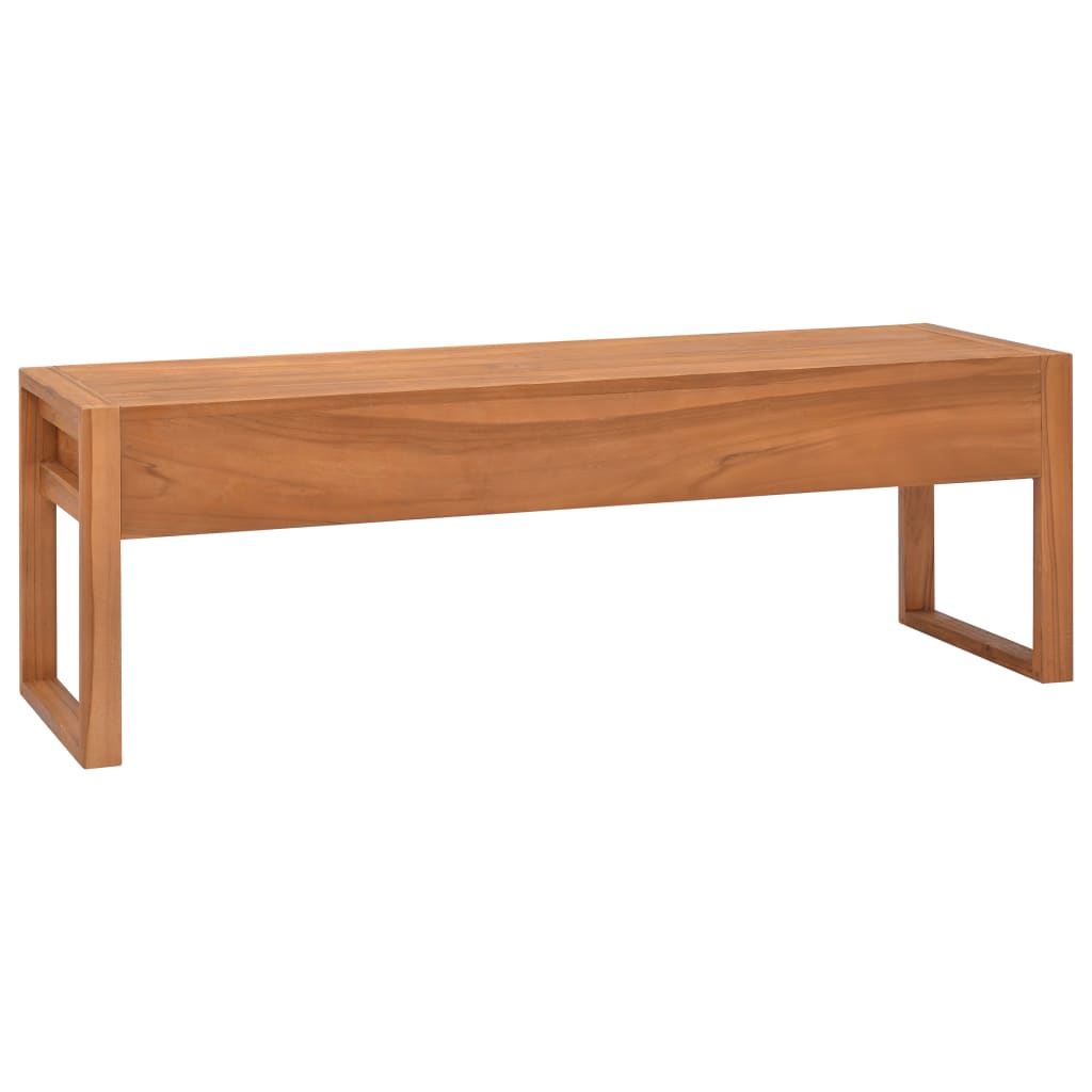 vidaXL Tv-meubel 140x40x45 cm teakhout - Aashly