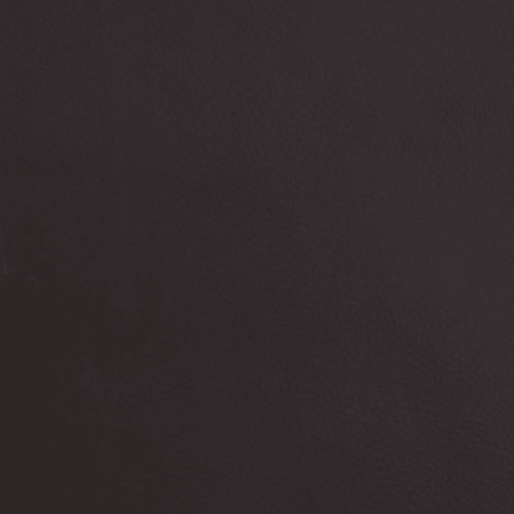 vidaXL Relaxstoel met voetenbank fluweel en PVC crèmewit