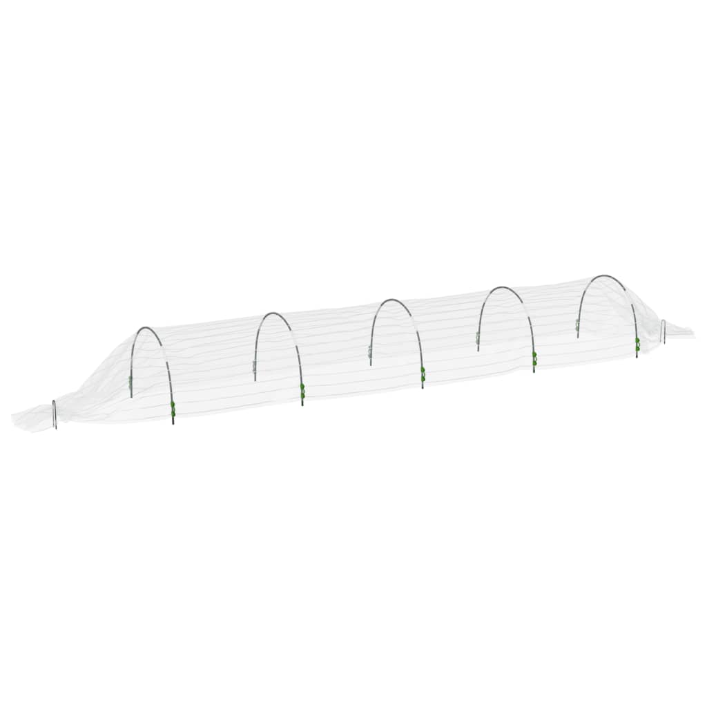 vidaXL Grow Tunnel 1.5x5 m Fiberglass and Polypropylene