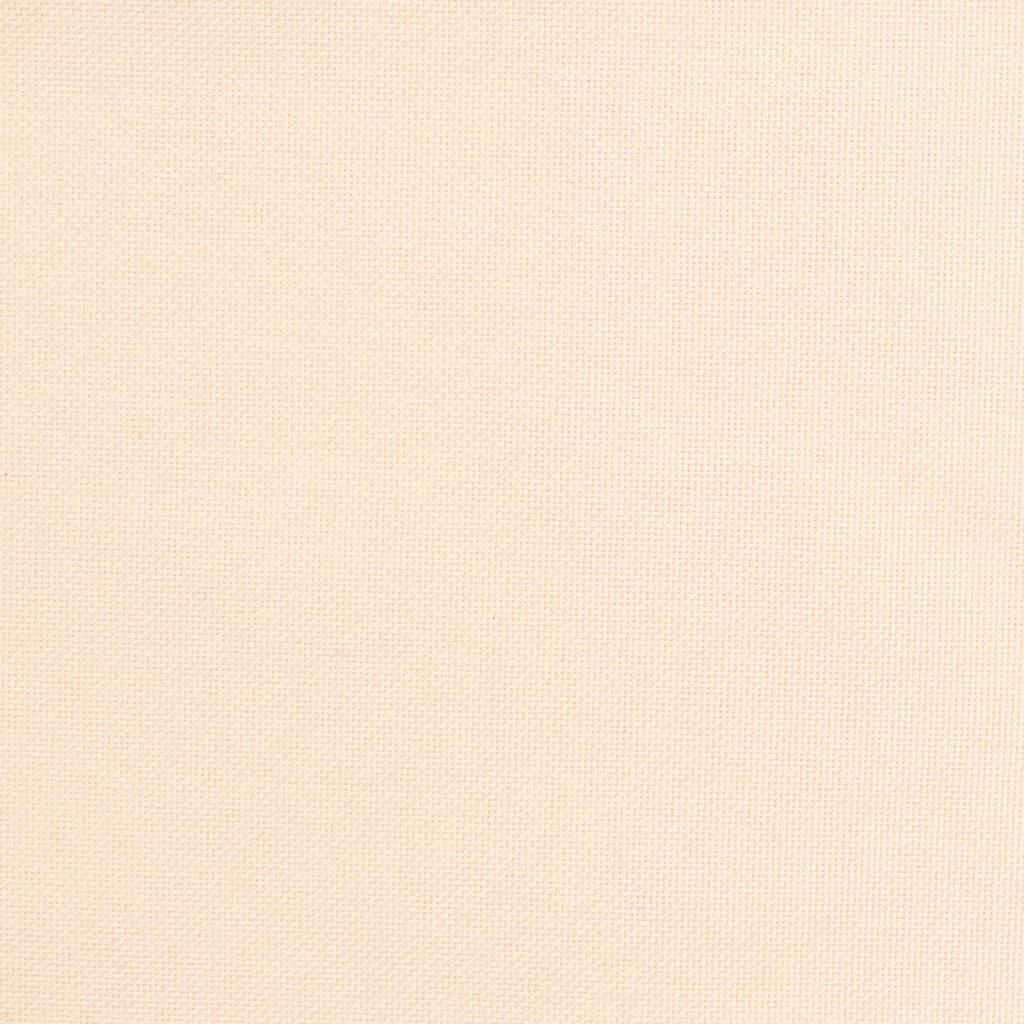 vidaXL Schommelstoel stof crèmekleurig - Aashly