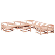 vidaXL 12-piece lounge set solid Douglas fir wood