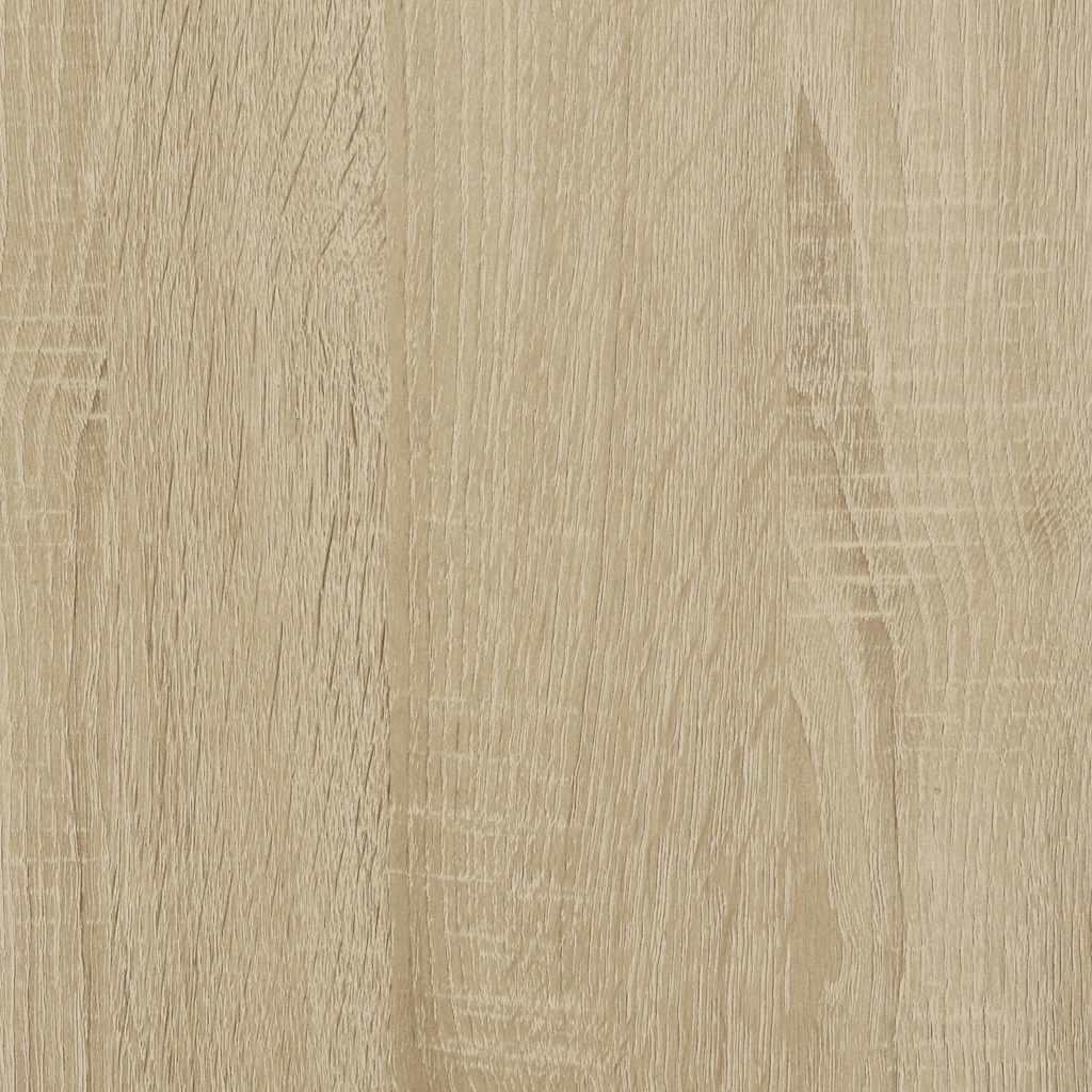 vidaXL 3-delige Badkamermeubelset bewerkt hout bruin eikenkleur - Aashly