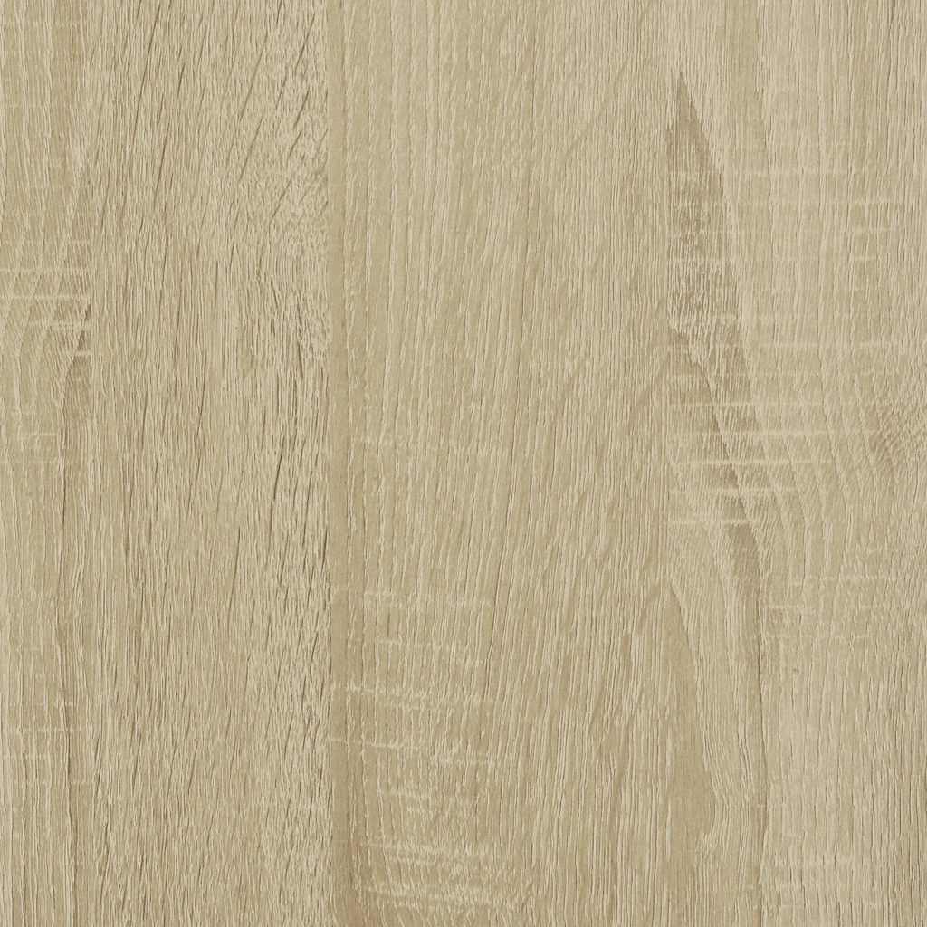 vidaXL 4-delige Badkamermeubelset bewerkt hout bruin eikenkleur - Aashly