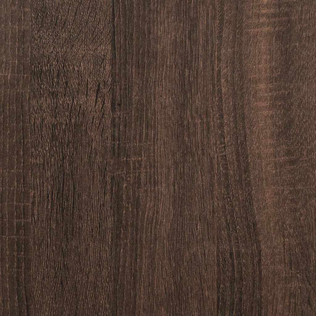 vidaXL 4-delige Badkamermeubelset bewerkt hout sonoma eikenkleurig - Aashly