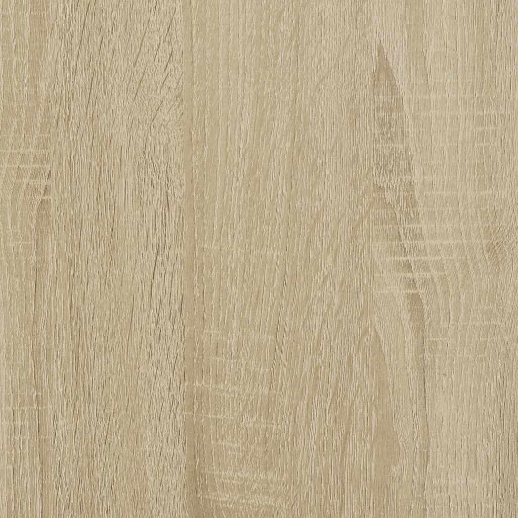 vidaXL 4-delige Badkamermeubelset bewerkt hout bruin eikenkleur - Aashly