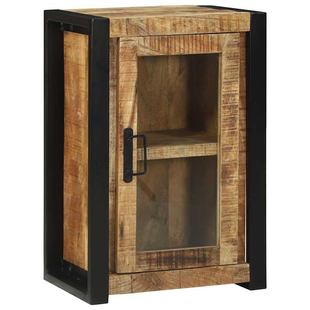 vidaXL Badkamermeubelset Wandgemonteerd 4 pcs Bruin Massief Mango Hout