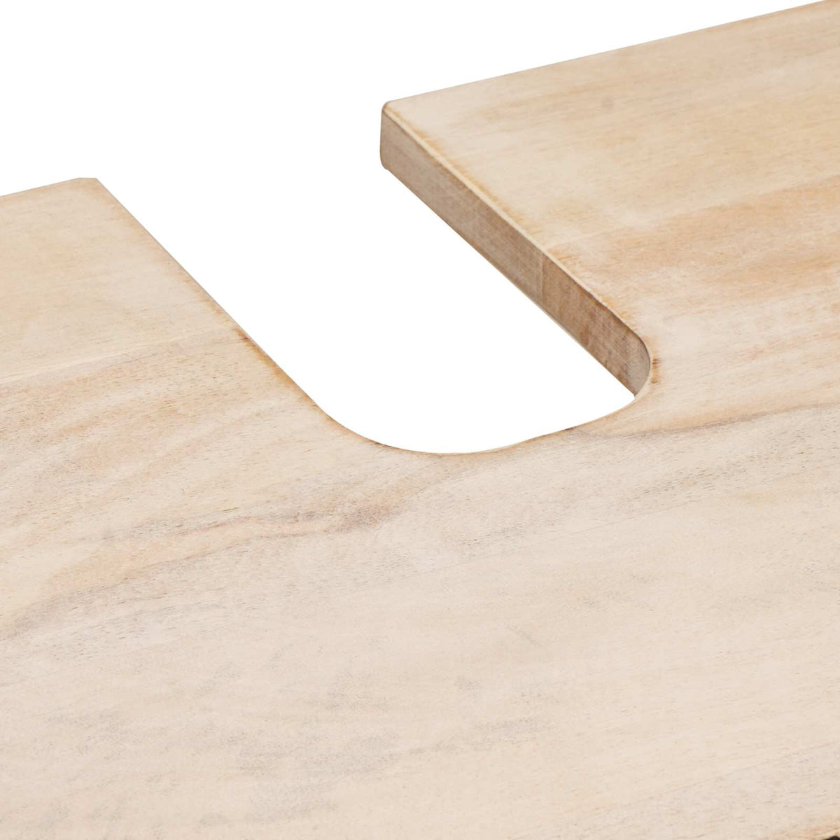 vidaXL Badkamer Sets met opslag Witte Was Afwerking Massief Mango Hout