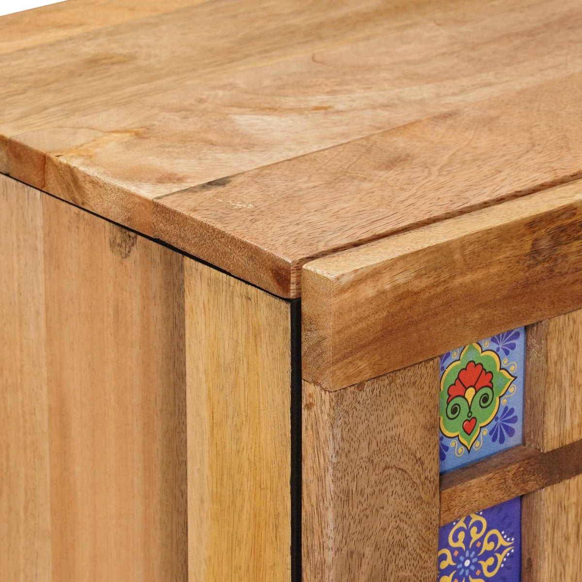 vidaXL Dressoir 2 pcs Walnotenhout 60 x 33,5 x 75 cm