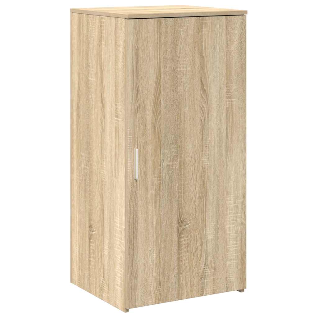 vidaXL Receptiebalie 155x50x103,5 cm bewerkt hout sonoma eikenkleurig