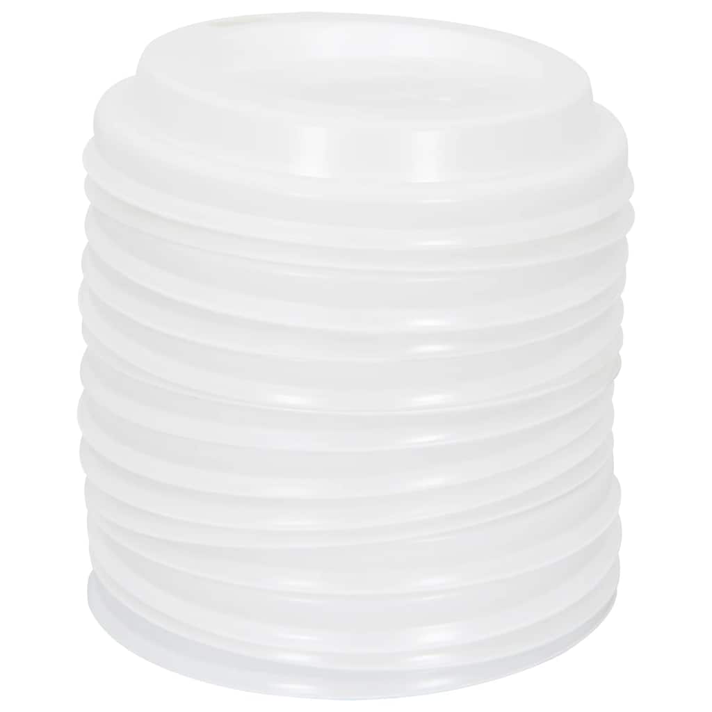 vidaXL Papieren koffiekopjes met deksel 1000 st 4oz 120 ml