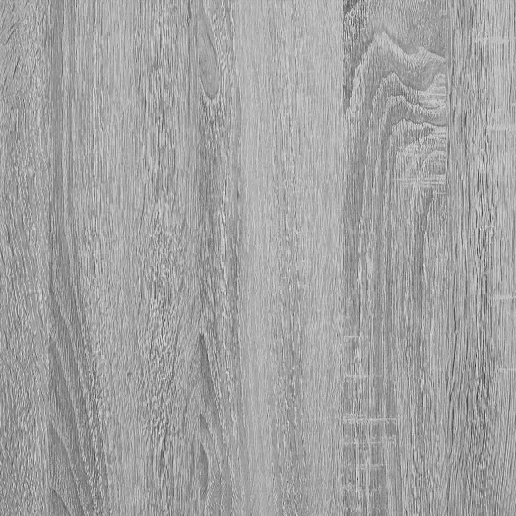 vidaXL Dressoir met lades 100,5x35x76 cm spaanplaat bruin eikenkleurig - Aashly