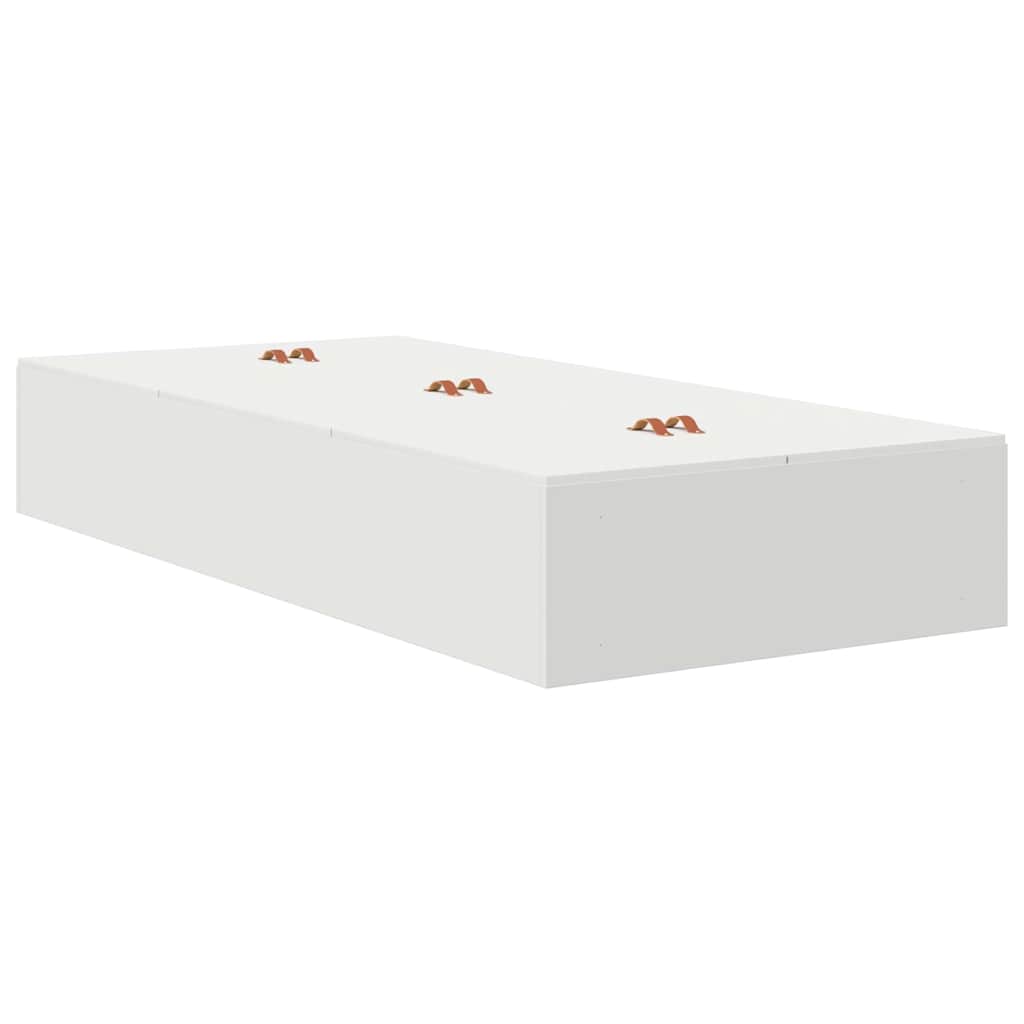 vidaXL Opbergbed Frame Wit 80x200 cm