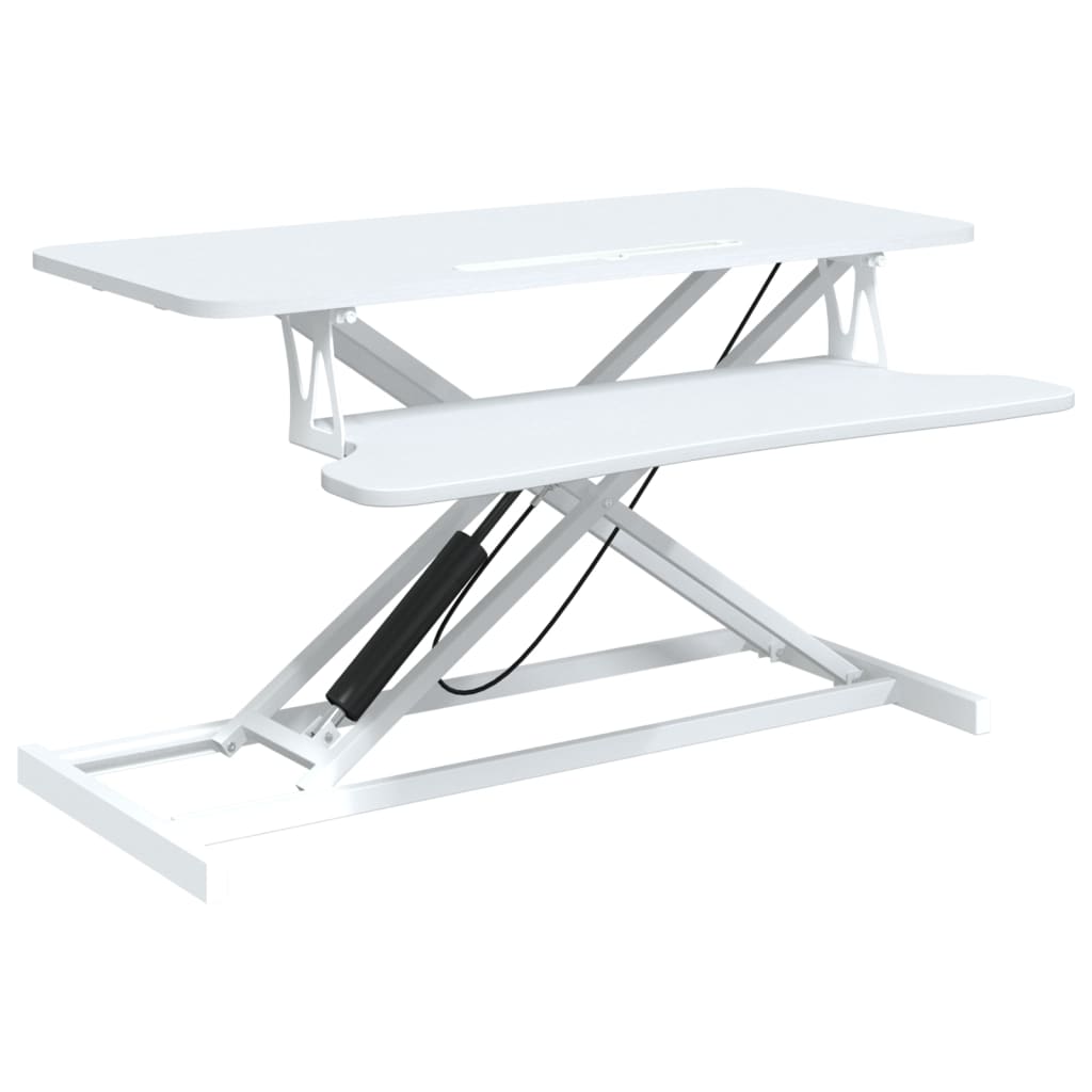 vidaXL Adjustable Desk 90x40x(13-41.5) cm Steel and Engineered Wood