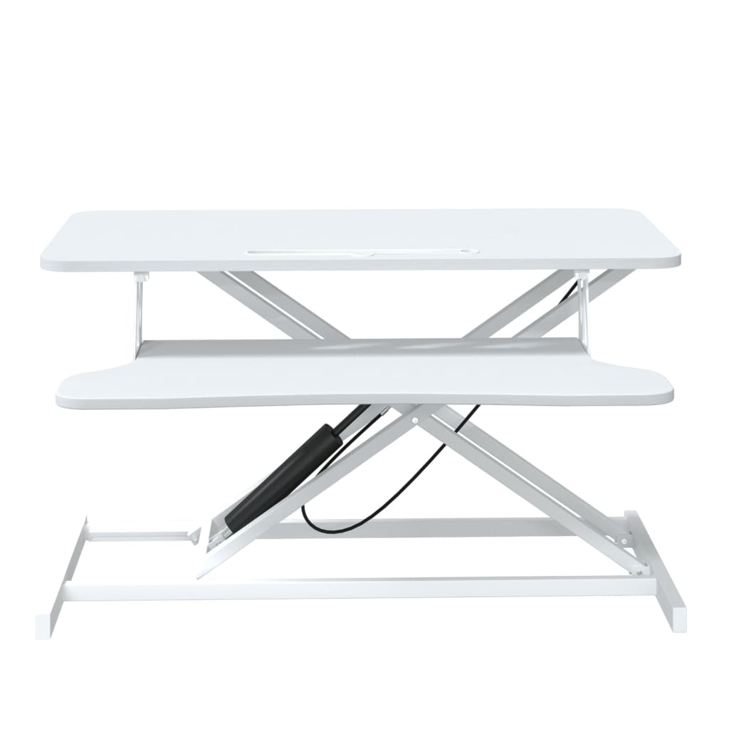 vidaXL Adjustable Desk 90x40x(13-41.5) cm Steel and Engineered Wood