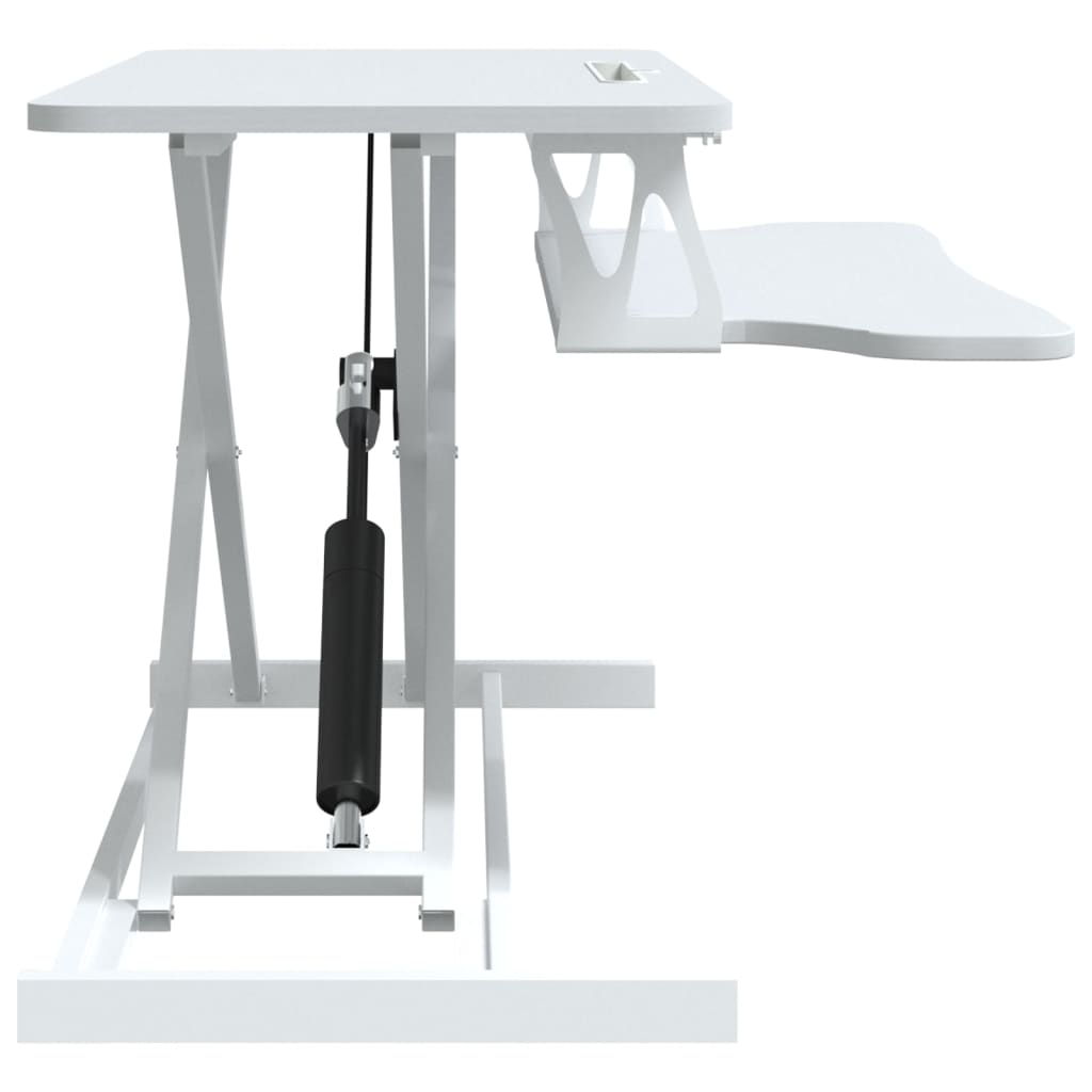 vidaXL Adjustable Desk 90x40x(13-41.5) cm Steel and Engineered Wood