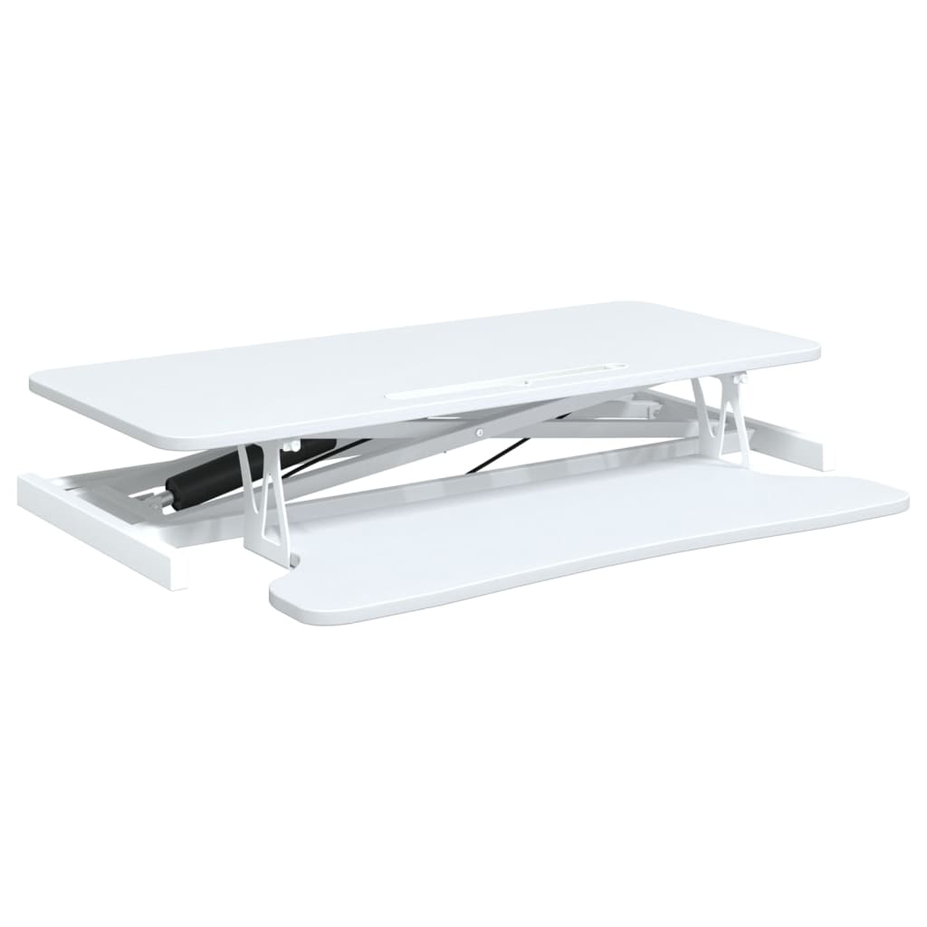 vidaXL Adjustable Desk 90x40x(13-41.5) cm Steel and Engineered Wood