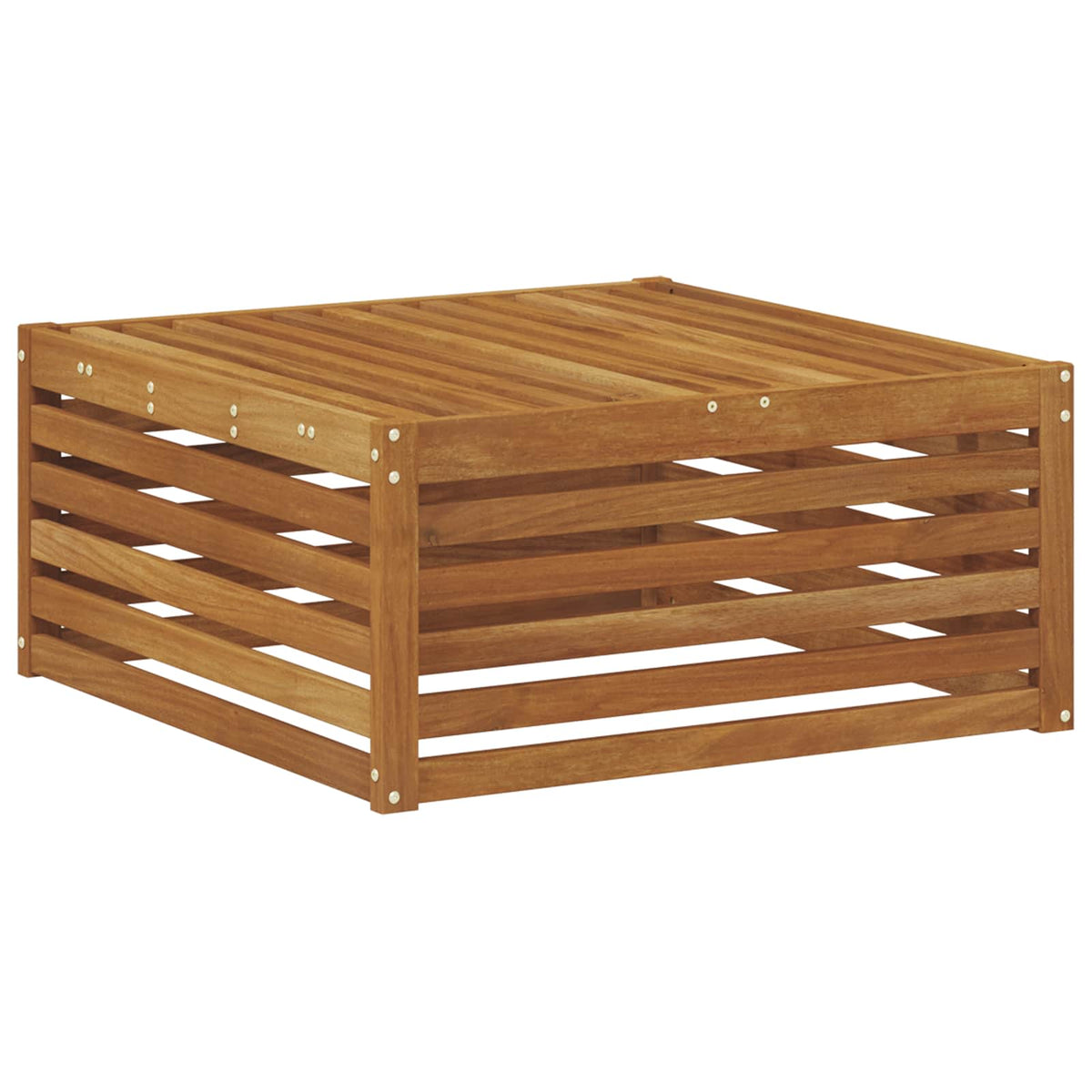 vidaXL Buiten bankenset 7 pcs Naturel