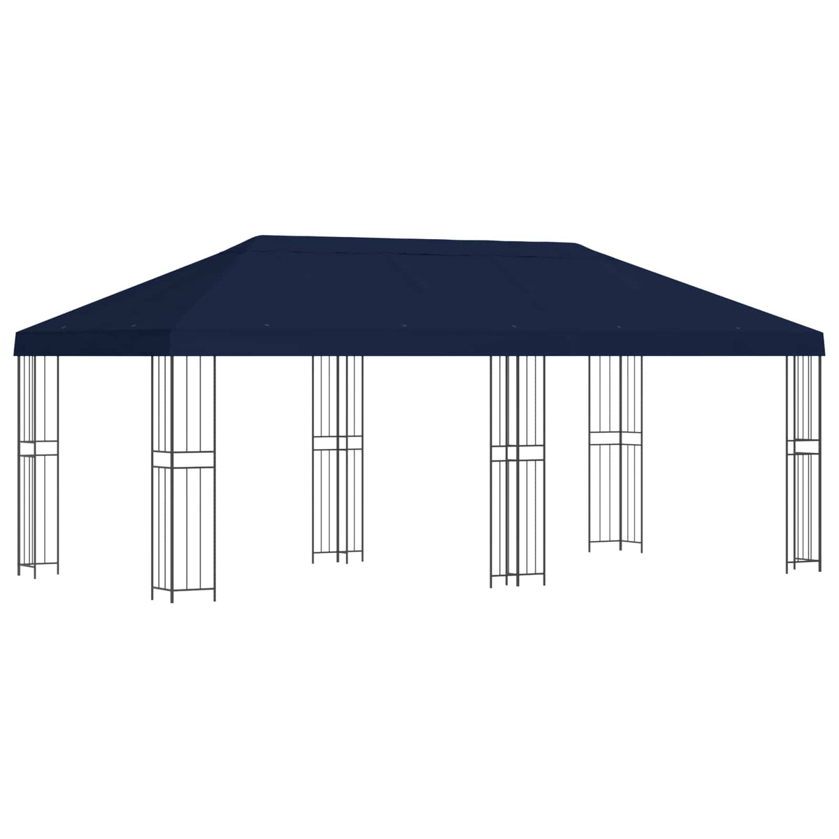 vidaXL Paviljoen met zijwanden 6 x 3 m Beige Polyester en staal 190
