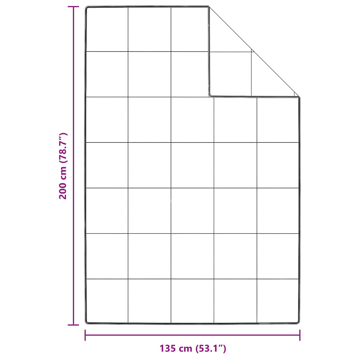 vidaXL Dekbedovertrek Set met kussen 2 pcs Wit 135 x 200 cm Dons